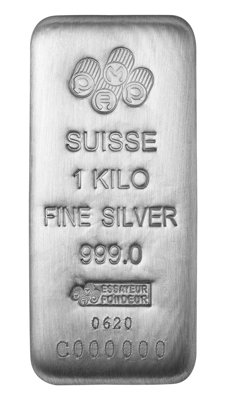 PAMP Silver Cast Bars