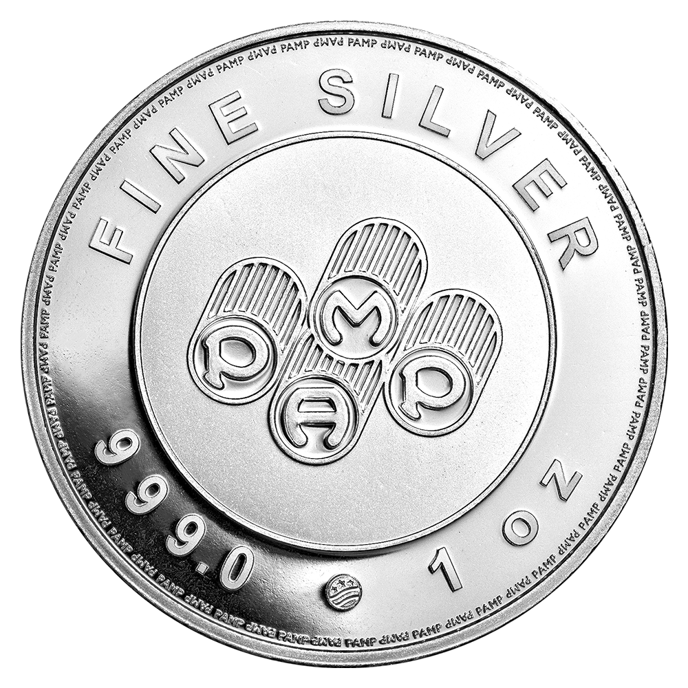 PAMP Lady of Liberty 999.0 Pure 1oz Silver Round